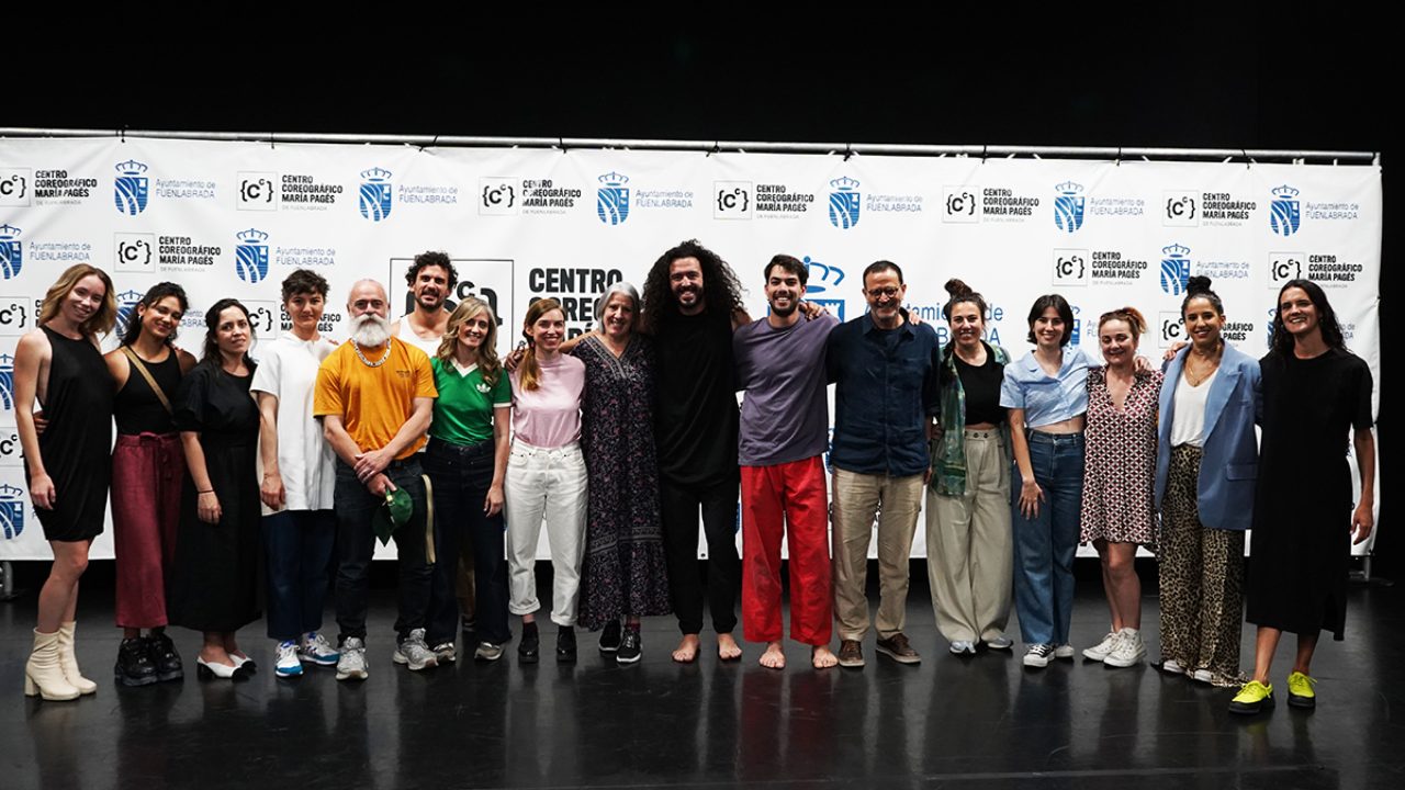 Ensayo abierto de “Tocar a un hombre” en el Centro Coreográfico María Pagés, con Julio Ruiz y Javier De La Asunción