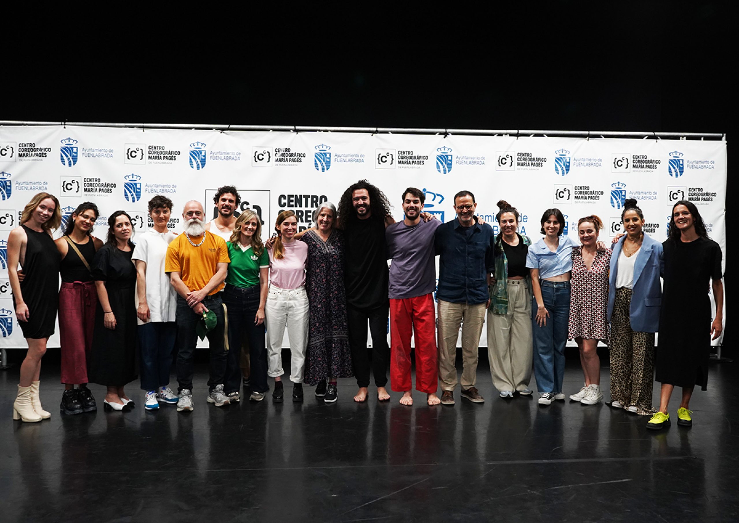 Ensayo abierto de “Tocar a un hombre” en el Centro Coreográfico María Pagés, con Julio Ruiz y Javier De La Asunción