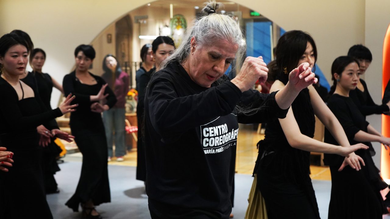 Masterclass en Lucero Flamenco Club: En Beijing se ama al flamenco
