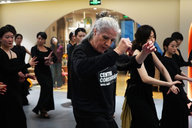 Masterclass en Lucero Flamenco Club: En Beijing se ama al flamenco