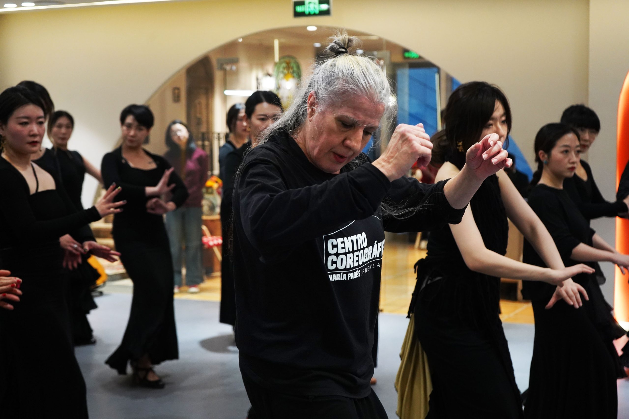 Masterclass en Lucero Flamenco Club: En Beijing se ama al flamenco