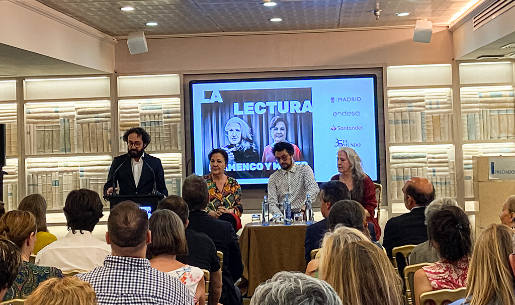 MARÍA PAGÉS Y CARMEN LINARES INVITADAS DEL «DIARIO EL MUNDO»