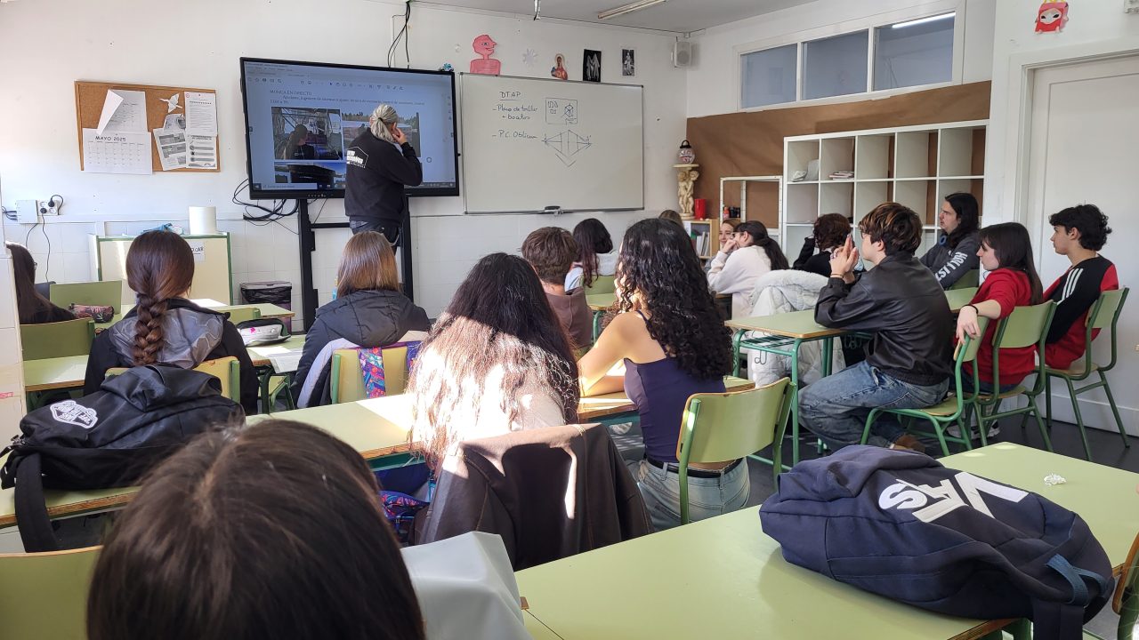 3/4 MASTERCLASS: SONIDO || LAS ARTES ESCÉNICAS CONTADAS A ALUMNOS DE BACHILLERATO