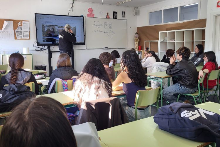 3/4 MASTERCLASS: SONIDO || LAS ARTES ESCÉNICAS CONTADAS A ALUMNOS DE BACHILLERATO
